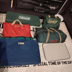 格安7点セットキャンプ用品まとめて