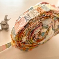 レア★さをり織リボン（452㎝）