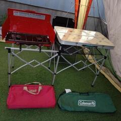 格安7点セットキャンプ用品まとめて