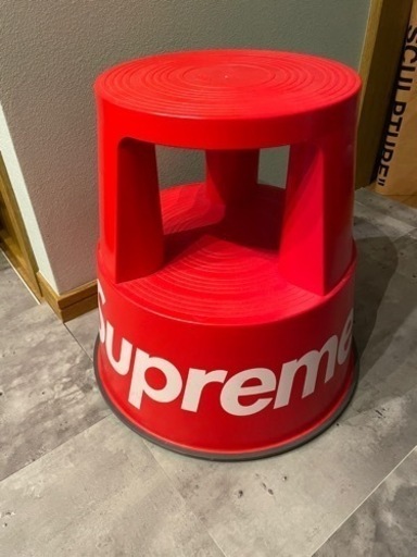 【手渡し限定】Supreme 20AW ×Wedo Step Stool ウェド ラウンドステップツール レッド 踏み台