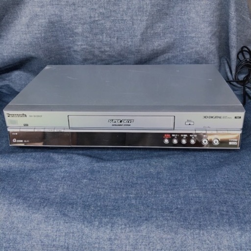 ジャンク品【Panasonic】VHSビデオデッキ
