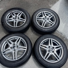 175/65r15 4穴 普通タイヤホイール4本セット