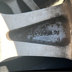 【決まりました】中古タイヤ&ホイールセット　４本組 17インチ　