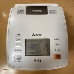 決定済み★炊飯器-NJ-VE106-W形-