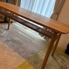 unico SOLK w1600 ダイニングテーブル
