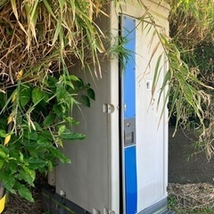 仮設トイレ中古簡易水洗式和式使用頻度極小
