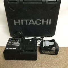 【北見市発】ヒタチ HITACHI 日立 コードレスインパクトドライバ WH18DDL2 急速充電器 UC18YDL 蓄電池 BSL1860 電動工具 DIY (D5800knthY)