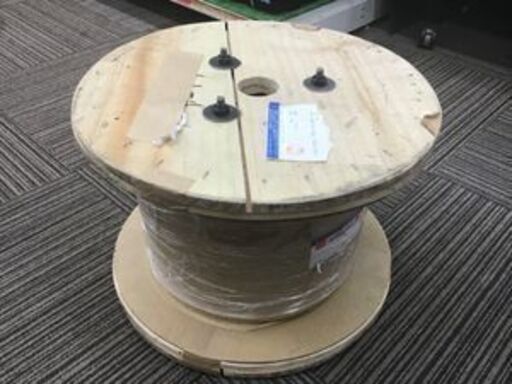 【エコツール笠寺店】福電 シリコーンゴム絶縁/ガラス編組電線 600V/LKGB/1C/22SQ/100m【愛知県/名古屋市/笠寺/工具】