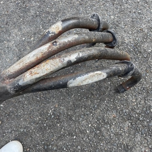 Z400FX マフラー　モリワキショート管 ド初期モデル酷似　シン無し Z400FX マフラー モリワキショート管 ド初期モデル酷似 シン無し