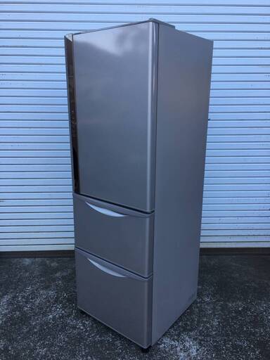 ☆日立ノンフロン冷凍冷蔵庫 R-K38JV（T） 375L 2018年製　家電
