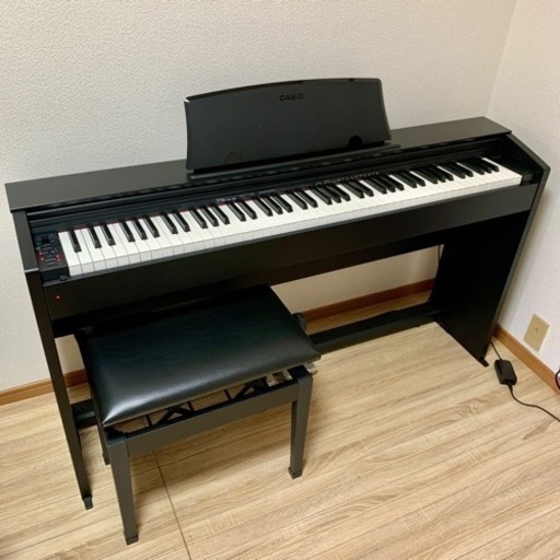 CASIO Privia PX-770BK カシオ プリヴィア 電子ピアノ 高低イス付き 2018年製