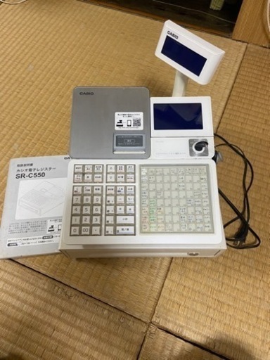 CASIO     レジ　SR-C550\n