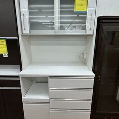 ☆ジモティー割引有り☆近藤産業/スライド扉オープンボード/WHT