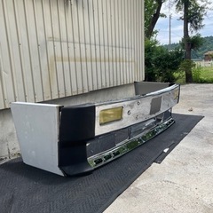 希少 デコトラ レトロ ザグレート サイド付 バンパー メッキ