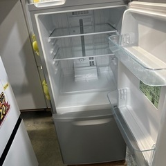 配送可【パナソニック】138L冷蔵庫★2017年製　クリーニング済/6ヶ月保証付　管理番号11606