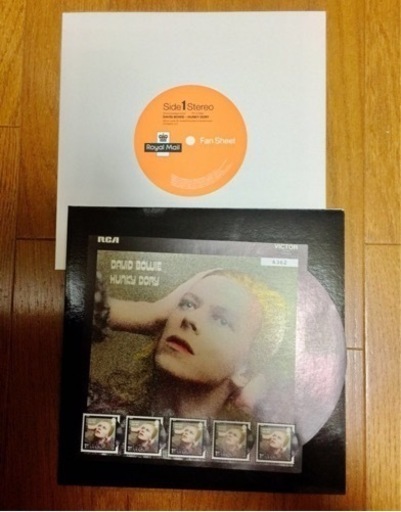 David Bowie Hunky Dory Fan Sheet 限定品