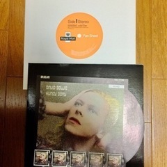 David Bowie Hunky Dory Fan Sheet 限定品