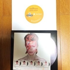 David Bowie Aladdin Sane Fan Sheet 限定品