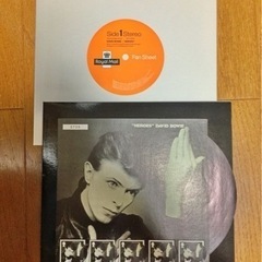 David Bowie Heroes Fan Sheet 限定