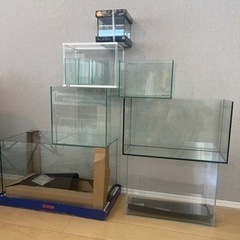 アクアリウム　水槽１０個とオマケ