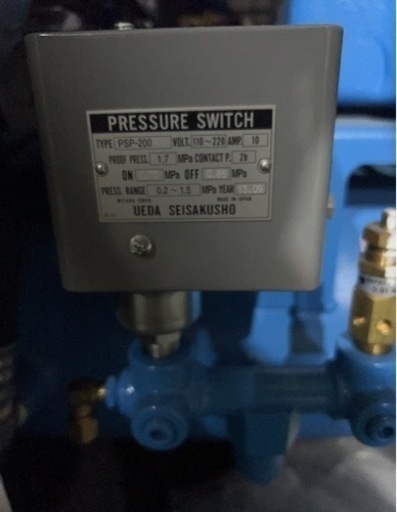 明治 コンプレッサ 3馬力 2.2kW