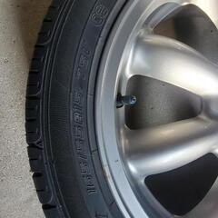 車のパーツ ミラジーノ 純正ホイール