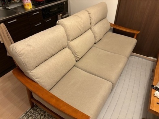 家具 ソファ 3人掛けソファ
