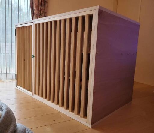 未使用 ペット 大型ケージ 大工によるオーダーメイド