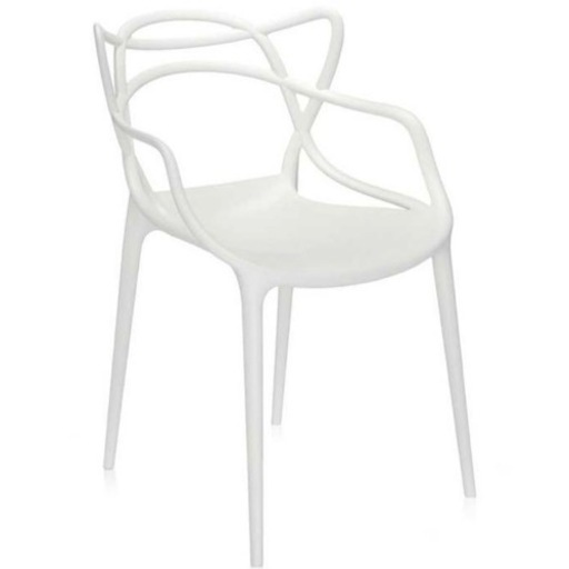 Kartell MASTERS カルテル マスターズチェア ホワイト 4脚セット 椅子 ダイニングチェア