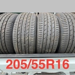 ☆バリ溝！205/55R16 ヨコハマ ブルーアース 22年製造 バリ溝！205