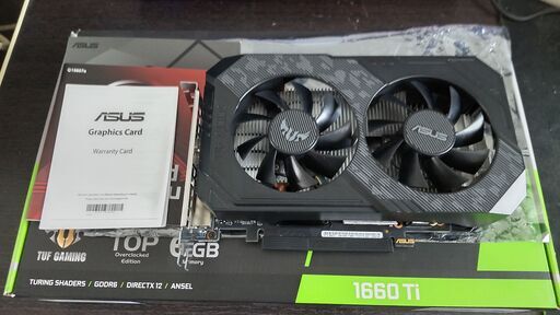 グラフィックボード ASUS TUFゲーミングGeForce® GTX 1660 Ti