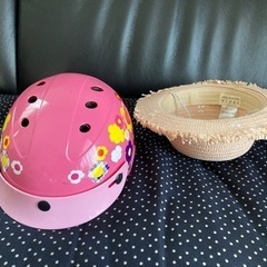 女児向け自転車ヘルメット、帽子