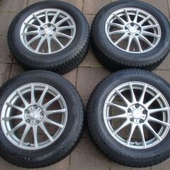 良品 Weds ravrion LUMIERE & 21年 7.1&7mm GY ICE NAVI8 225/60R17 アルファードヴェルファイアハリアークルーガー等に