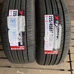 未使用アドバン デシベル ヨコハマタイヤ YOKOHAMA 225/45R18 95W XL ADVAN dB V552　2本セット