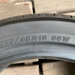 未使用アドバン デシベル ヨコハマタイヤ YOKOHAMA 225/45R18 95W XL ADVAN dB V552　2本セット