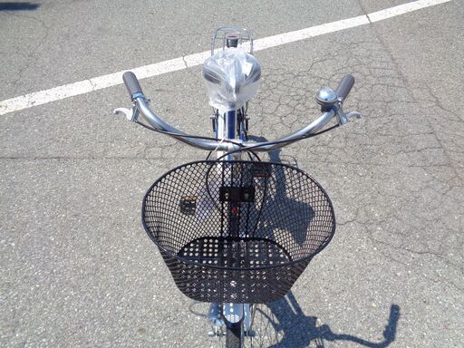 PEERES 24インチ シングル 軽快車 ママチャリ 青/白【220】 楽天市場