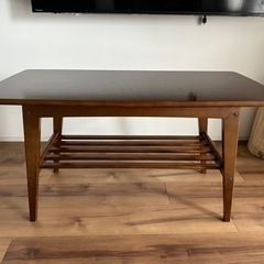 カリモク リビングテーブル 当時物 旧モデル カリモク60リビングテーブル モカブラウン