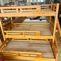 N653★3段ベッド★ベッド★幅1065mm