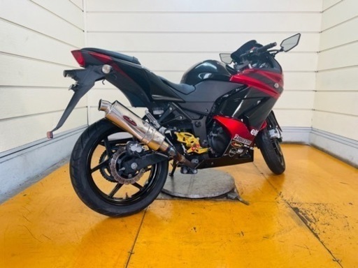 15033 km ニンジャ250R カワサキ EX250K 中型☆ 始動動画あり Kawasaki