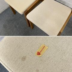 unico/ウニコ ADDAY(アディ) ダイニングテーブル W1500/チェア×2/ベンチ オーク材 4人掛け 中古家具 店頭引取歓迎 R8460