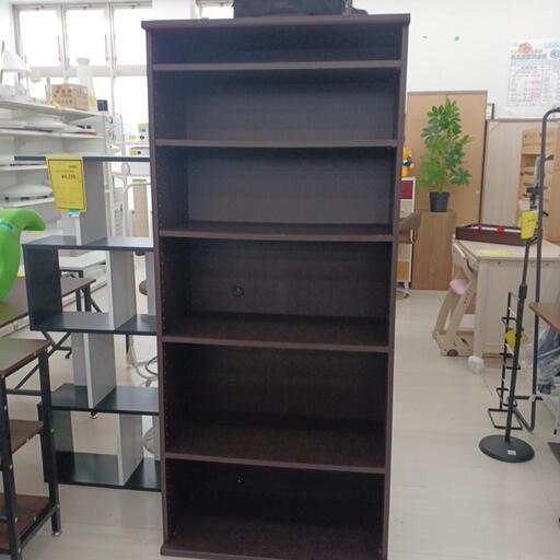 ★ジモティー割あり★6段ﾜｲﾄﾞﾌﾘｰﾗｯｸ　BR 　現状販売　高さ(H)178ｘ幅(W)79ｘ奥行き(D)38cm【joh1481】