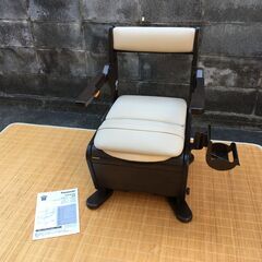 未使用品【介護福祉用品】Panasonic ポータブル 家具調 トイレ PN-L23407 座楽 肘掛け はね上げ  90200円