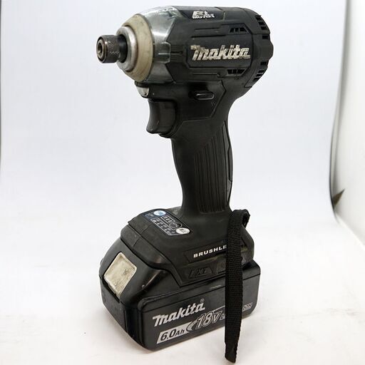 makita マキタ 充電式インパクトドライバ 18V TD170D バッテリー付き(BL1860B)【動作確認済】☆質屋・リサイクルマート宇部店☆