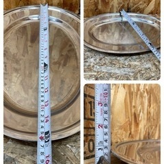 C(6428) ステンレス 小判皿 6枚 18インチ 業務用 楕円形 皿 トレー 食器 18-8 厨房 飲食店