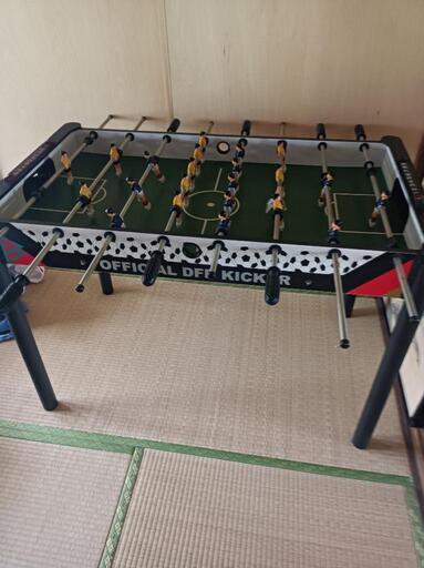 値下げしました　美品　大きなサーカーボードゲーム　足つき