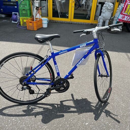 GIOS クロスバイク MISTRAL 28インチ 青系  自転車