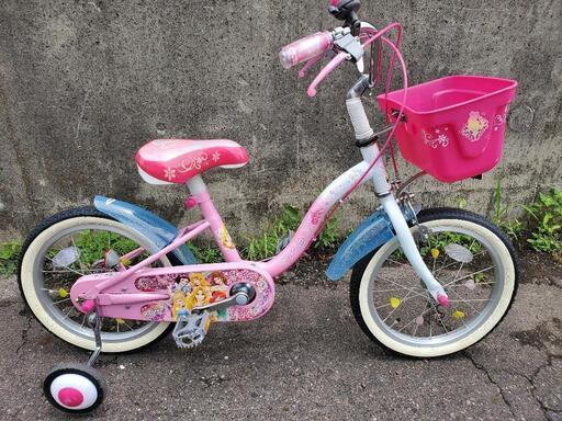 B383 美品★子供自転車★ides★プリンセス★18インチ★変速無し
