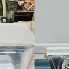 ★AQUA★ アクア2D冷蔵庫 AQR-17JBK 2020年 ホワイト W52.5cm 右開き 耐熱天板 レンジ置ける 一人暮らし