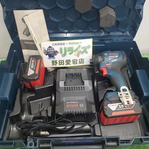 ボッシュ GDR18V-210C 充電式インパクトドライバー【野田愛宕店】【店頭取引限定】【中古】管理番号：IT34O8OGA7S0