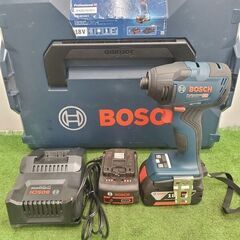 ボッシュ GDR18V-210C 充電式インパクトドライバー【野田愛宕店】【店頭取引限定】【中古】管理番号：IT34O8OGA7S0